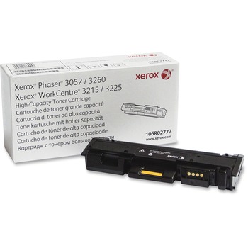 Xerox 106R02777 High-Capacity Toner, 3000 Page-Yield, Black