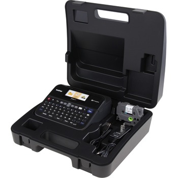 Brother P-Touch PT-D600VP PC-Connectable Label Maker with Color Display and Carry Case, Black