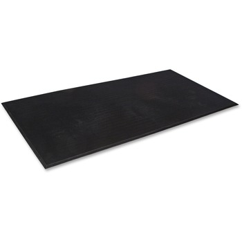 Crown Mat-A-Dor Entrance/Antifatigue Mat, Rubber, 36 x 72, Black