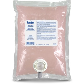 GOJO Deluxe Lotion Soap w/Moisturizers Refill, 1000 mL Refill for GOJO&#174; NXT&#174; Dispenser