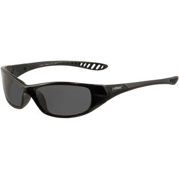 KleenGuard V40 Hellraiser Safety Glasses, Smoke Lenses with Black Frame, Unisex, 1 Pair