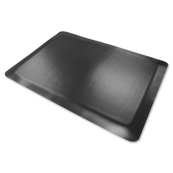 Guardian Pro Top Anti-Fatigue Mat, PVC Foam/Solid PVC, 24 x 36, Black