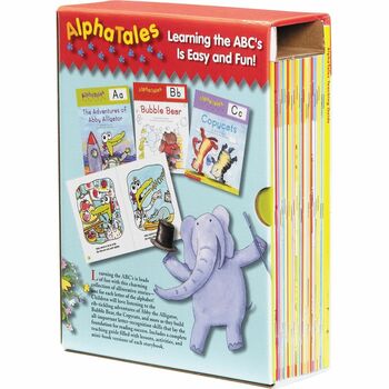 Scholastic Alpha Tales Learning Library Set, Grades K-1, Softcover, 16 Pages