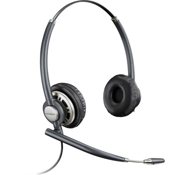 Poly EncorePro Premium Binaural Over-the-Head Headset w/Noise Canceling Microphone