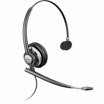 Poly EncorePro Premium Monaural Over-the-Head Headset w/Noise Canceling Microphone