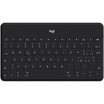 Logitech Keys-to-Go Ultra-Portable Stand-Alone Wireless Keyboard, Bluetooth, Black