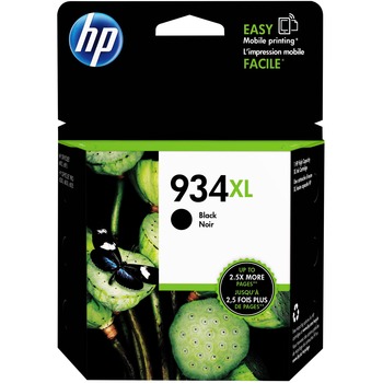 HP 934XL Ink Cartridge, Black (C2P23AN)