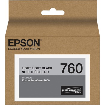 Epson T760920 (760) UltraChrome HD Ink, Light Light Black