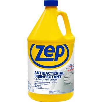 Zep Commercial Antibacterial Disinfectant, 1 gal Bottle