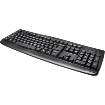 Kensington Pro Fit Wireless Keyboard, 18.38 x 8 x 1 1/4, Black