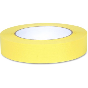 Duck Color Masking Tape, .94&quot; x 60 yds, Yellow, 36 Rolls/CT