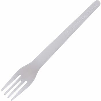 Eco-Products Plantware Renewable &amp; Compostable Forks, Plant-Based Bioplastic, 6&quot; L, 50 Forks/Pack, 20 Packs/Carton