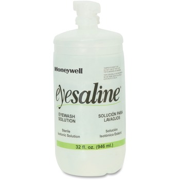 Honeywell Fendall Eyesaline Eyewash Saline Solution Bottle Refill, 32 oz