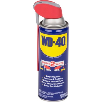 WD-40 Spray Lubricant, 12 oz Aerosol Can, 12/Carton