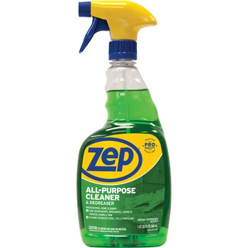 Zep Commercial All-Purpose Cleaner and Degreaser, 32 oz Spray Bottle, 12/Carton