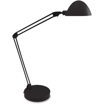 Ledu LED Desk and Task Lamp, 5W, 5 1/2w x 21 1/4h, Black