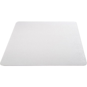 deflecto EconoMat Occasional Use Chair Mat for Hard Floors, 46&quot; x 60&quot;, Rolled, Clear