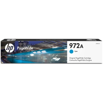 HP 972A PageWide Cartridge, Cyan (L0R86AN)