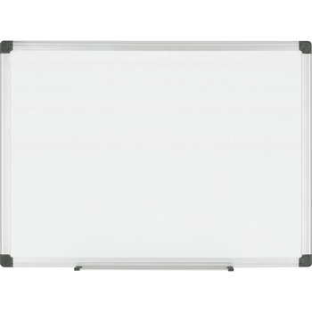 MasterVision Porcelain Value Dry Erase Board, 36 x 48, White, Aluminum Frame