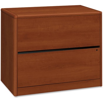 HON 10700 Series Two Drawer Lateral File, 36w x 20d x 29 1/2h, Cognac
