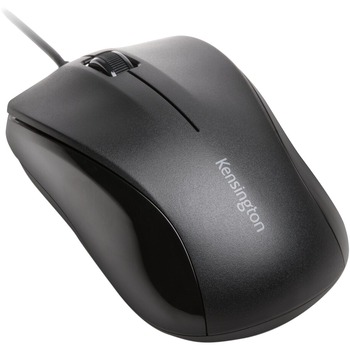 Kensington Wired USB Mouse for Life, Left/Right, Black