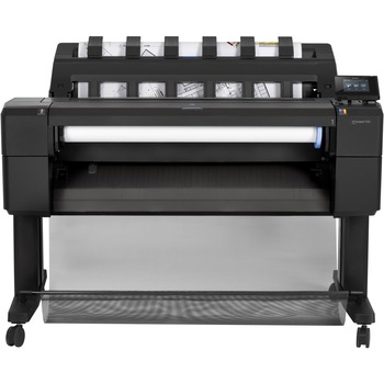 HP DesignJet T930 Postscript Printer, 36&quot;, Print, Black