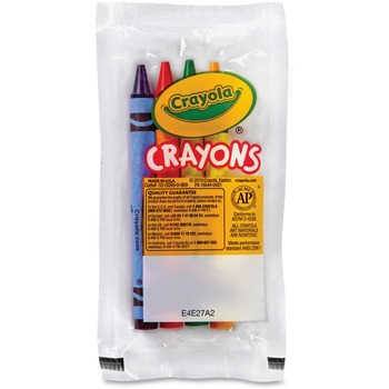 Crayola Crayons, Cello Wrap, 4/PK, 360PK/CT