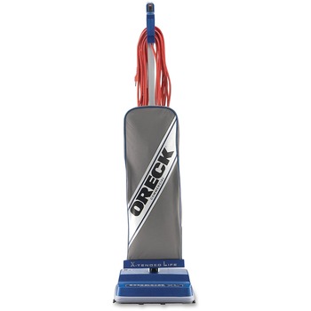 Oreck Commercial XL Commercial Upright Vacuum,120 V, Gray/Blue, 12 1/2 x 9 1/4 x 47 3/4