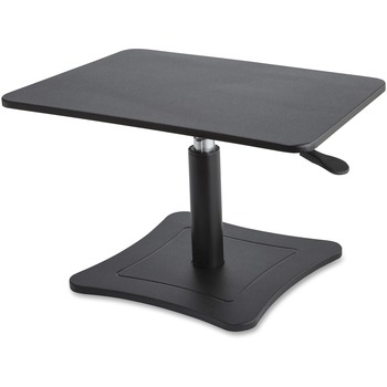 Victor Adjustable Laptop Stand, 21 x 13 x 12 to 15 3/4, Black