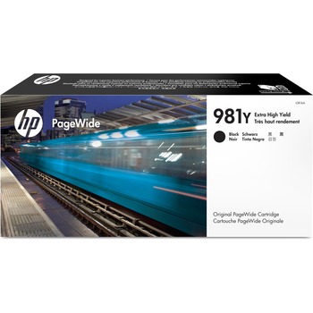 HP 981Y PageWide Cartridge, Black Extra High Yield (L0R16A)