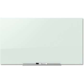 Quartet Infinity InvisaMount Magnetic Glass Marker Board, 39 x 22, White