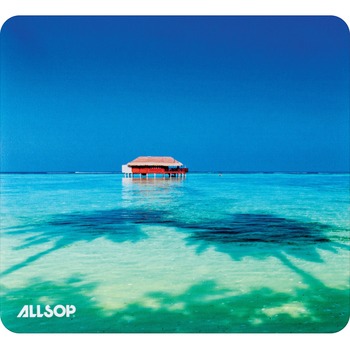 Allsop Naturesmart Mouse Pad, Tropical Maldive, 8 1/2 x 8 x 1/10