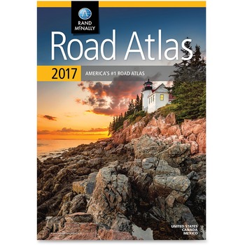 Rand McNally Road Atlas, North America+Puerto Rico, Soft Cover, 2017