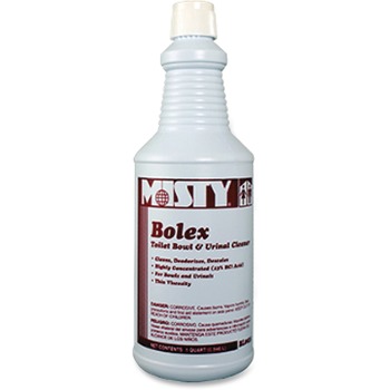 Misty Bolex 23 Percent Hydrochloric Acid Bowl Cleaner, Wintergreen, 32 oz., 12/CT