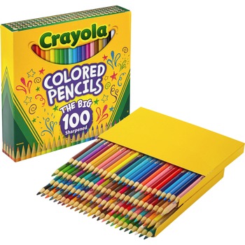 Crayola Colored Pencils, 100 different colors, 100/ST