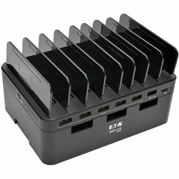 Tripp Lite by Eaton Charging Station with Cabinet, for 7 Devices, 4.9&quot; x 2.6&quot; x 6.6&quot;