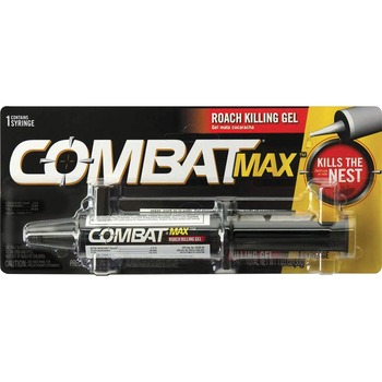 Combat Source Kill Max Roach Killing Gel, 1.058oz Syringe, 12/Carton