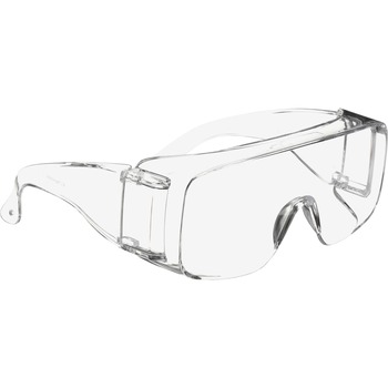 3M Tour-Guard III Protective Eyewear, Clear Polycarbonate Frame/Lens, 100/CT