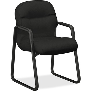 HON Pillow-Soft 2090 Series Guest Arm Chair, Black