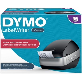 DYMO LabelWriter Wireless Black Label Printer, 71 four-line labels/min