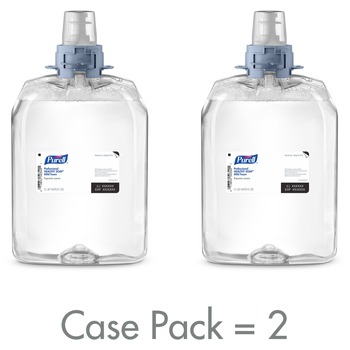 PURELL Professional HEALTHY SOAP™ Mild Foam, 2000 mL Refill for PURELL&#174; FMX-20™ Push-Style Soap Dispensers, 2 Refills/Carton