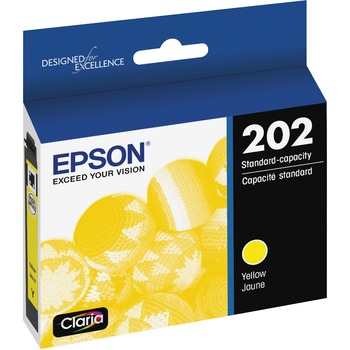 Epson T202420S (202) Claria Ink, 165 Page-Yield, Yellow