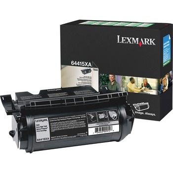 Lexmark™ 64415XA High-Yield Toner, 32000 Page-Yield, Black