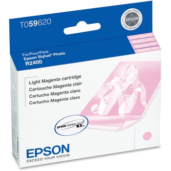 Epson T059620 (59) UltraChrome K3 Ink, Light Magenta