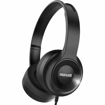 Maxell Bass 13 Headphone with MIC, Black