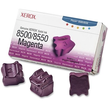 Xerox 108R00670 Solid Ink Stick, 1033 Page-Yield, 3/Box, Magenta