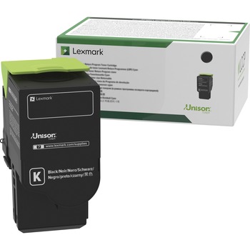 Lexmark C231HK0, High-Yield, Toner, 3000 Page-Yield, Black