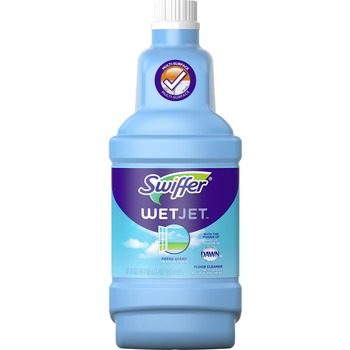 Swiffer WetJet System Cleaning-Solution Refill, Open-Window™ Fresh Scent, 1.25 L Bottle, 4/Carton