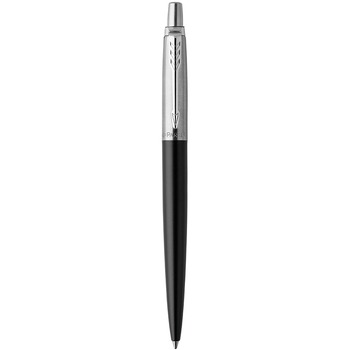 Parker Jotter Retractable Ballpoint Pen, Black Barrel w/Black Ink, Fine