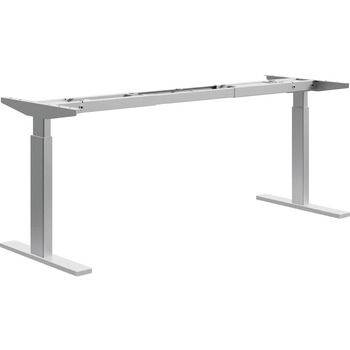 HON Coordinate Height-Adjustable Base 3-Stage, 72w x 24d, Gray